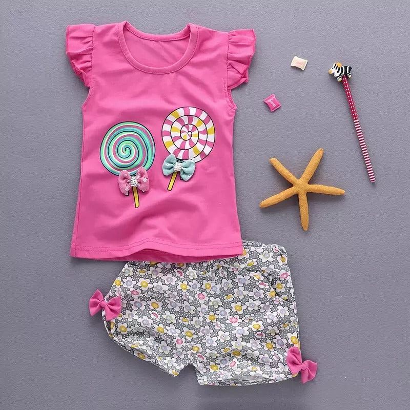 Cute Swirl Lollipop Set,12M to 4T.