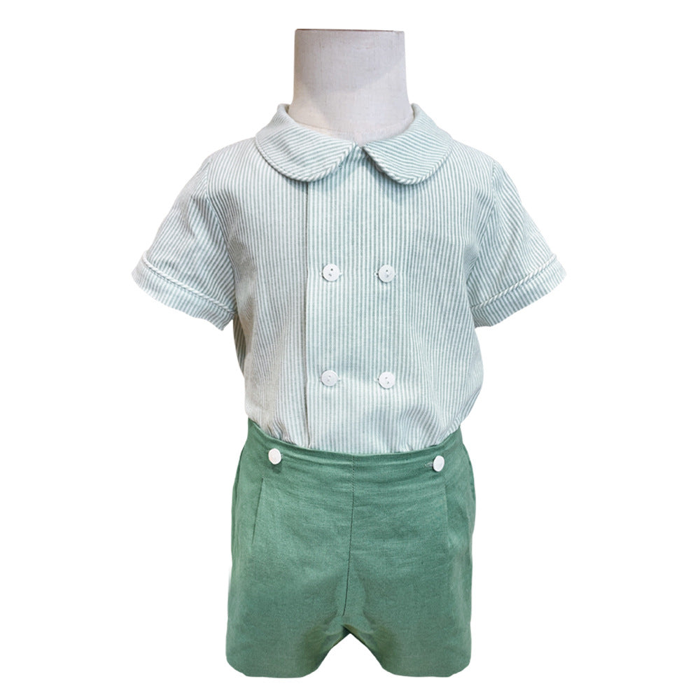Vintage Pale Green Matching Sibling Sets,12M to 6T.