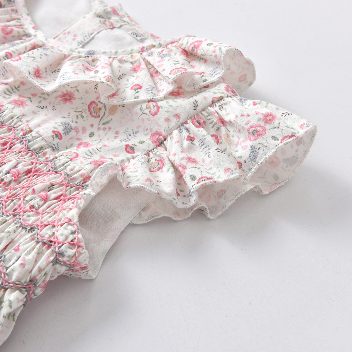 Hand Smocked Sister Matching Dress & Bubble,6M to 7T.