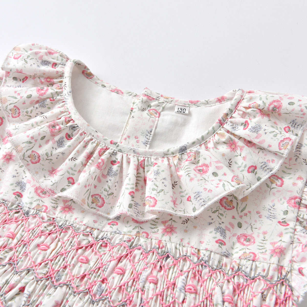 Hand Smocked Sister Matching Dress & Bubble,6M to 7T.