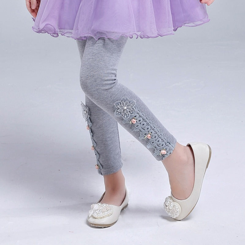 Cute Spring Leggings/Pants,3T to 7T.