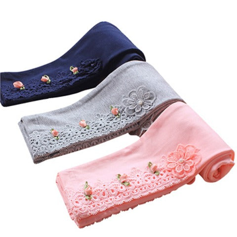 Cute Spring Leggings/Pants,3T to 7T.