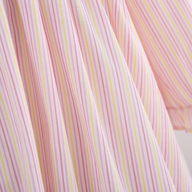Pink Gingham Bear Embroidered Dress,12M to 6T.