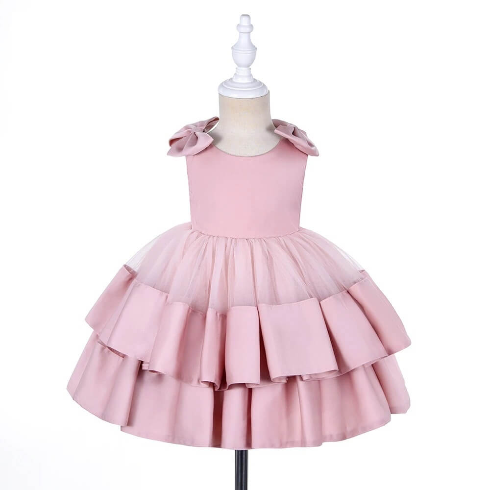Pink Ball Gown Dress,2T to 8T.