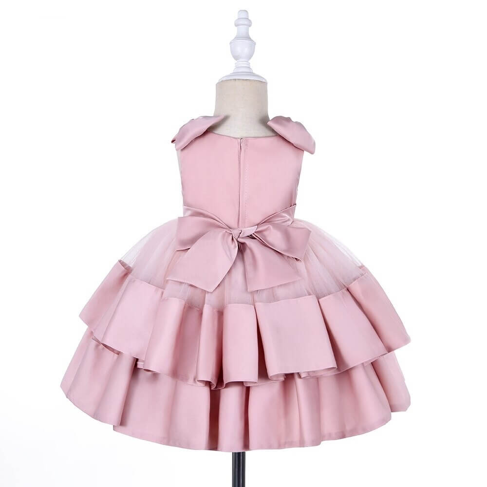 Pink Ball Gown Dress,2T to 8T.