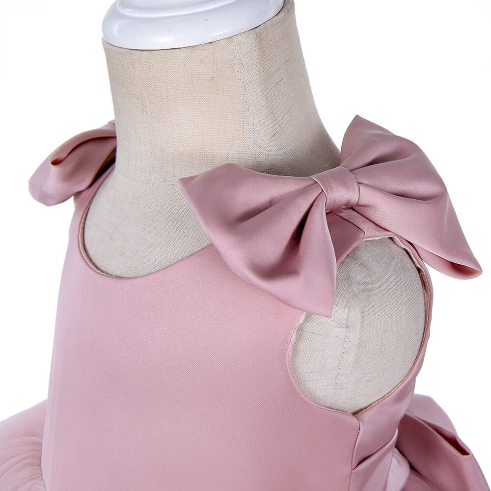 Pink Ball Gown Dress,2T to 8T.