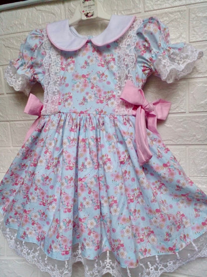 Blossom Dreams Spanish Style Dress,12M to 8T.