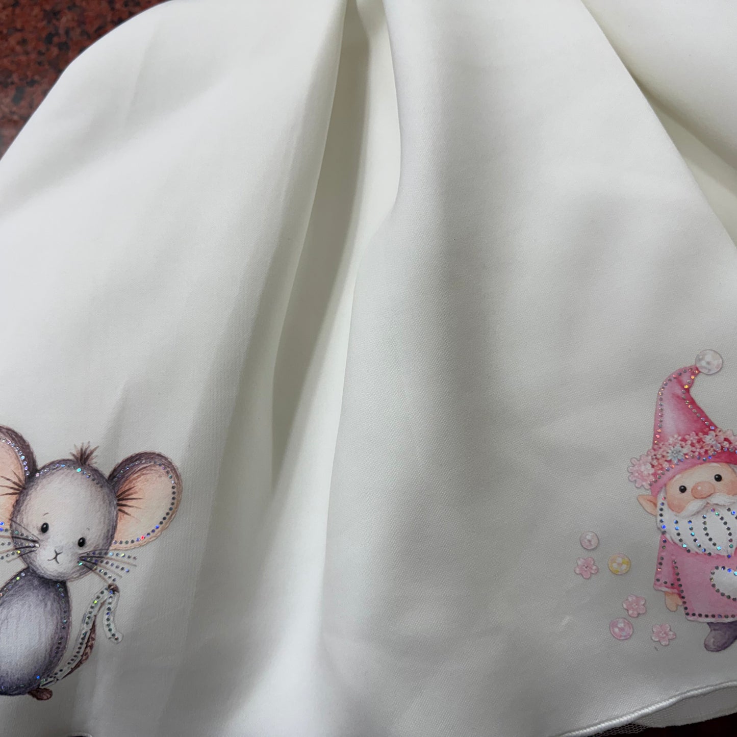 Ivory Enchanted Forest Fairy Princess Dress