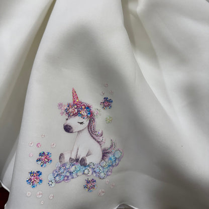 Ivory Enchanted Forest Fairy Princess Dress