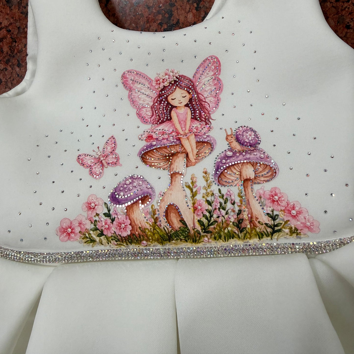 Ivory Enchanted Forest Fairy Princess Dress