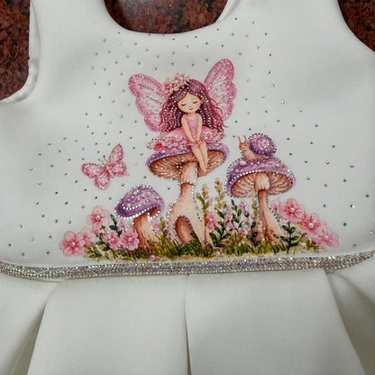 Ivory Enchanted Forest Fairy Princess Dress