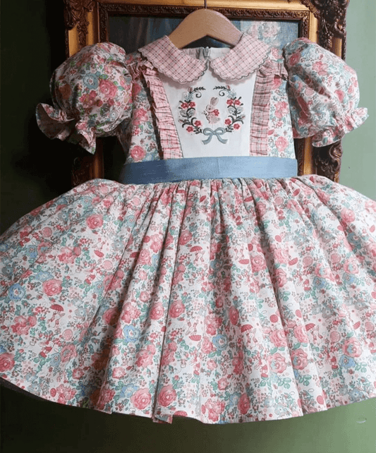 Beautiful Floral Easter Dress,12M to 10T