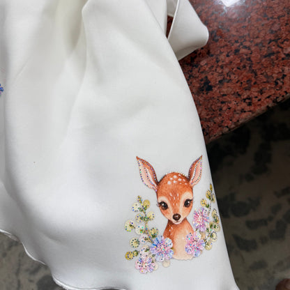 Ivory Enchanted Forest Fairy Princess Dress