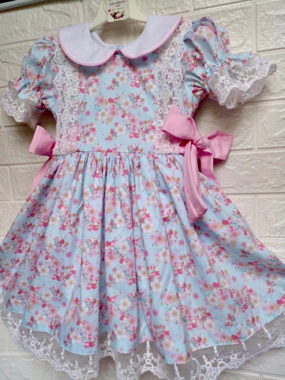 Blossom Dreams Spanish Style Dress,12M to 8T.