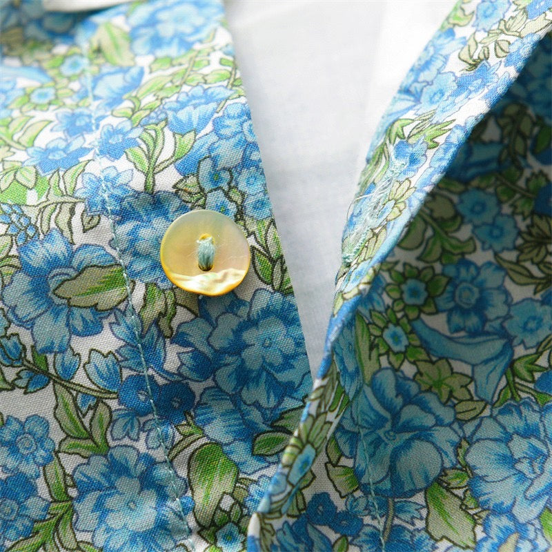 Floral Hand Smocked Dress,12M to 7T.