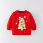 Cute Christmas Tree Sweatshirt,2T to 7T.