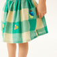 Cute Embroidered Top & Skirt,2T to 7T.