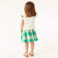 Cute Embroidered Top & Skirt,2T to 7T.