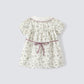 Vintage Floral With Embroidered Collar,12M to 8T.