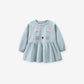 Cute Kitty Applique Set,2T to 7T.