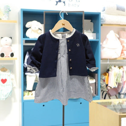 Cute Dress With Jacket,2T to 6T.