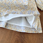 Full Sleeves Floral Lace Collar Dress,2T to 7T