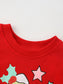 Cute Christmas Tree Sweatshirt,2T to 7T.