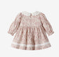 Adorable Floral Dress With Lace & Bows,6M To 4T.