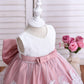 Cute Embroidered Tutu With Big Bow,Pink/Blue,6M to 6T