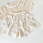 Cute Eyelet Lace Shorts,12M to 5T.