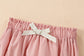 Pink Hand Smocked Dress With Bonnet & Shorts,3M to 4T.