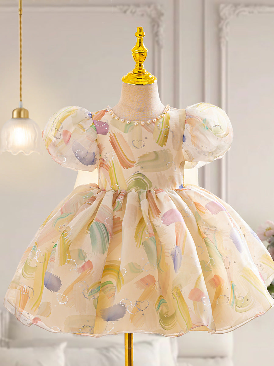 Whimsical Pastel Princess Dress,12M to 6T.