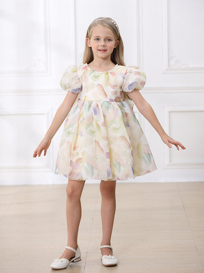 Whimsical Pastel Princess Dress,12M to 6T.