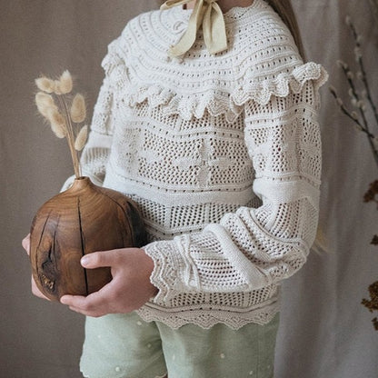 Cute Crochet Pullover, 12M to 6T.