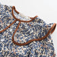 Adorable Floral Full Sleeves Dress,2T to 6T.