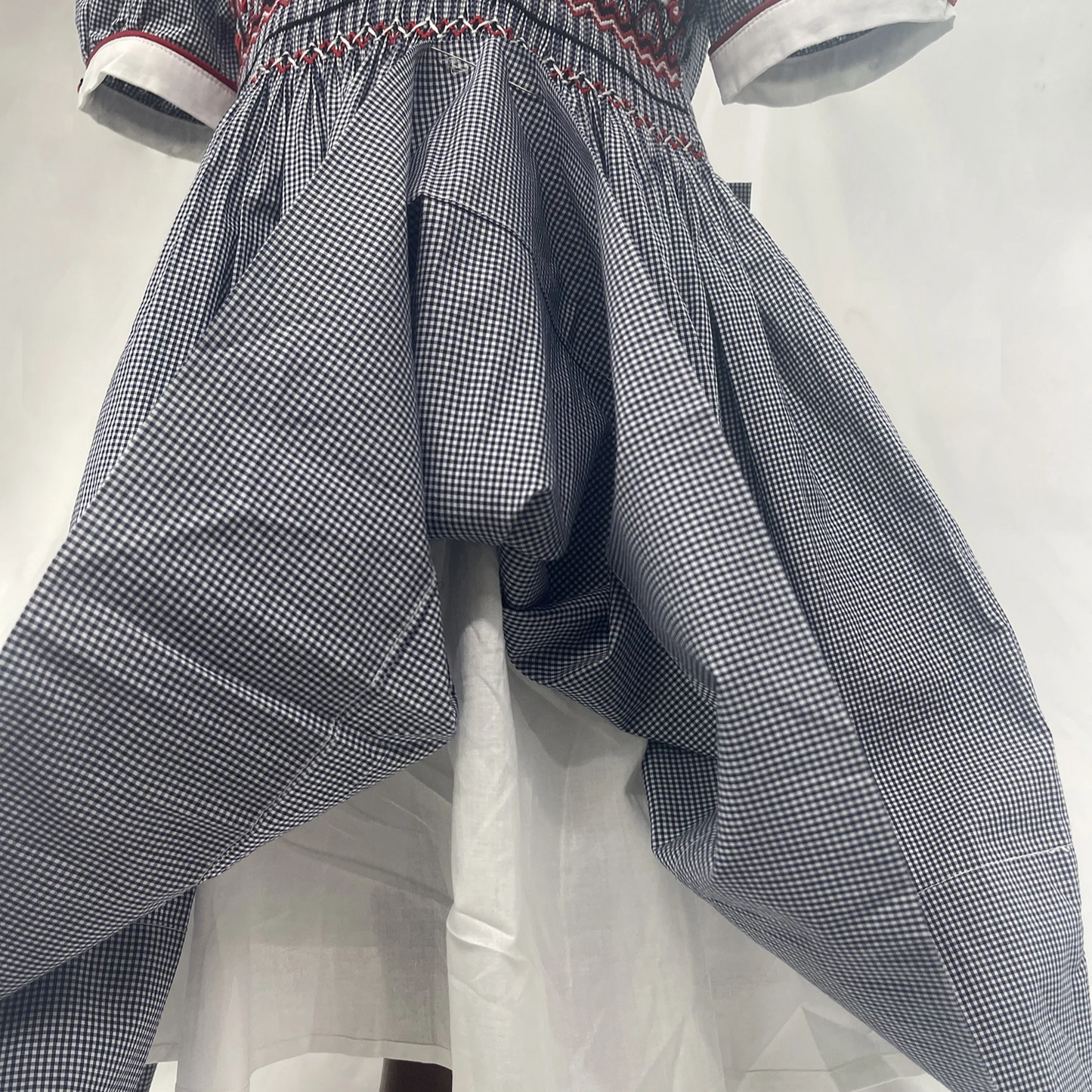 Timeless Handcrafted Sibling Set with Hand Smocking & Embroidery