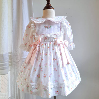 Lace & Bloom Princess Heirloom Dress,6M to 8T