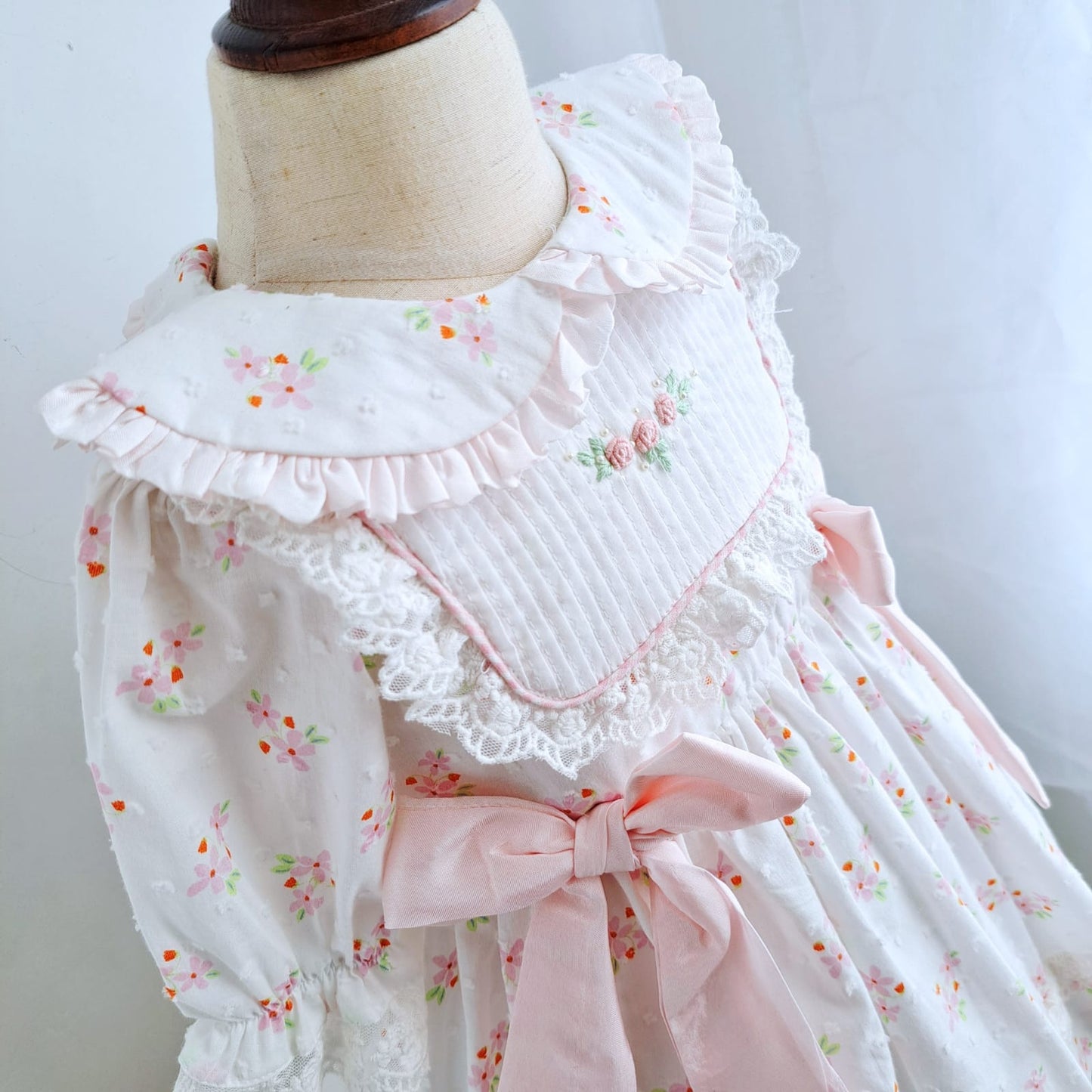 Lace & Bloom Princess Heirloom Dress,6M to 8T