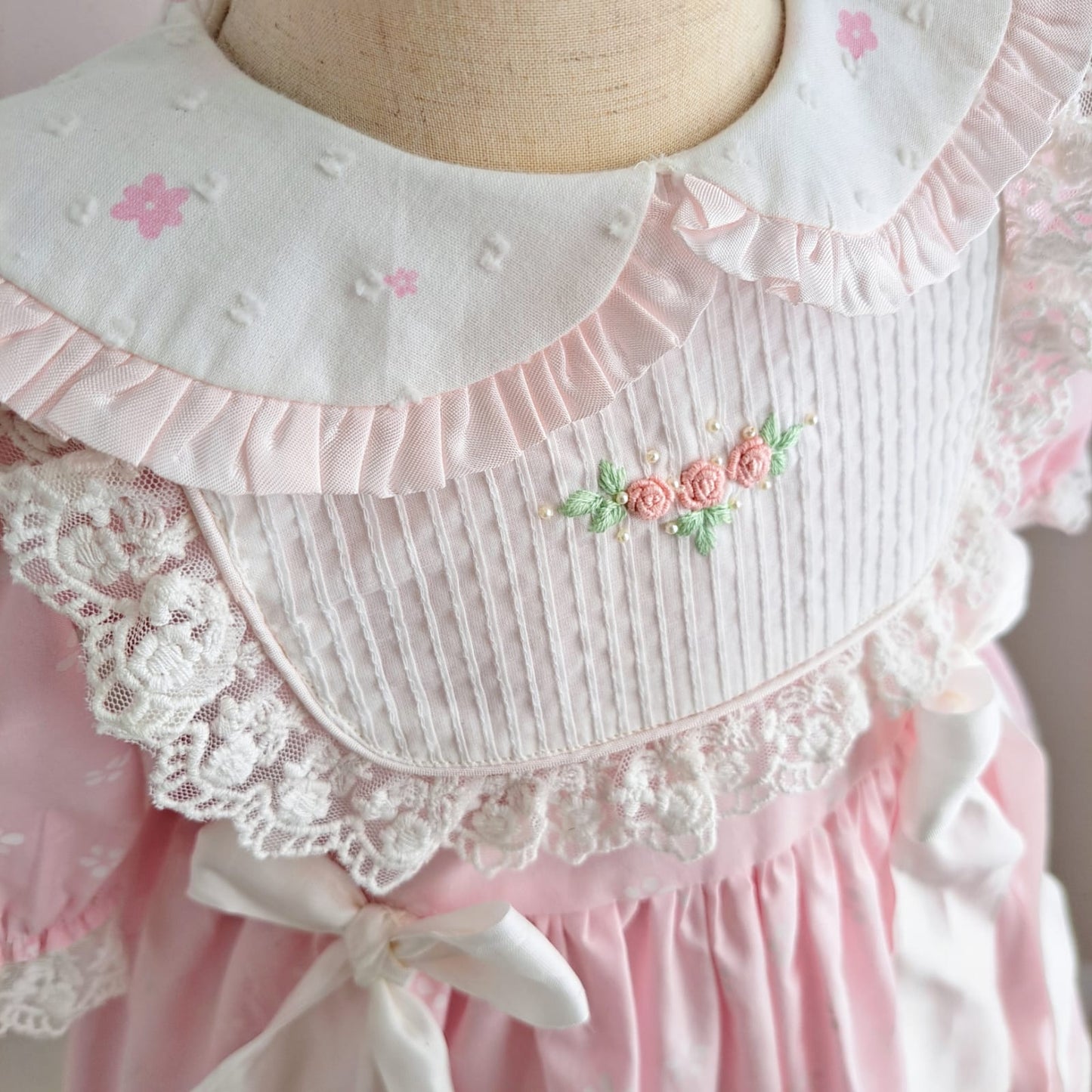 Lace & Bloom Princess Heirloom Dress,6M to 8T