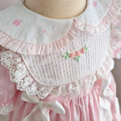 Lace & Bloom Princess Heirloom Dress,6M to 8T