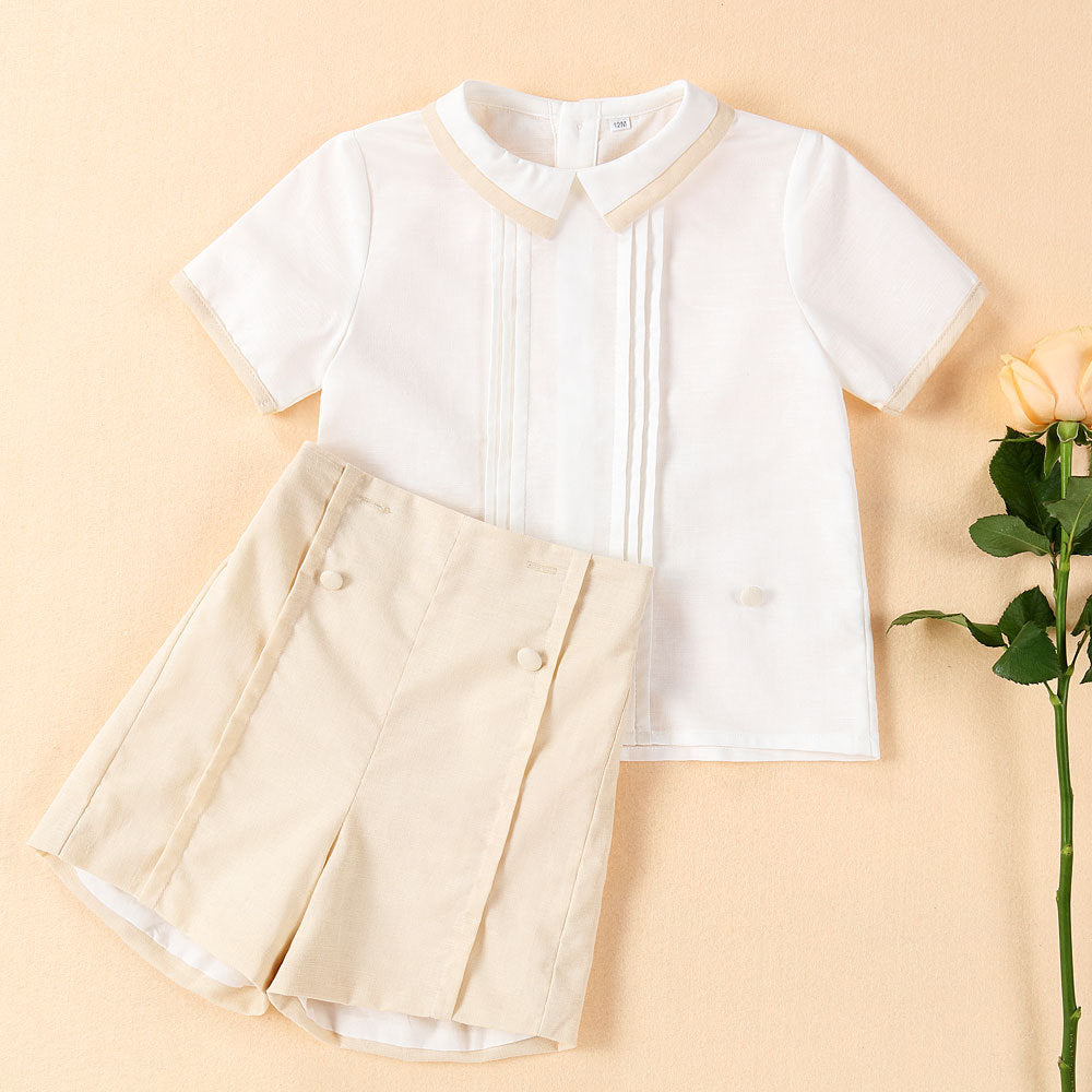 Cute Boys Khakhi Set,12M to 5T.