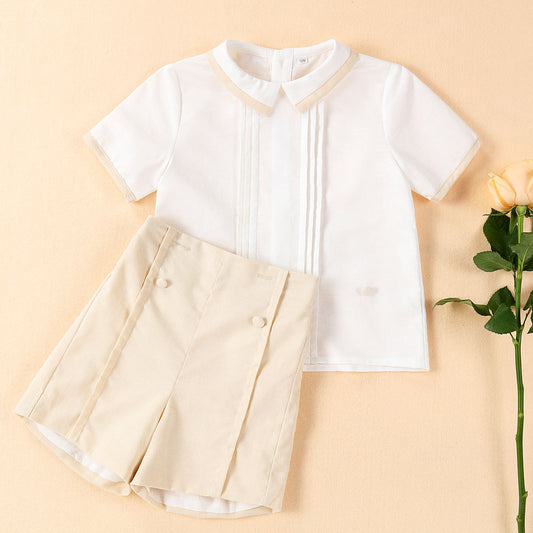 Cute Boys Khakhi Set,12M to 5T.