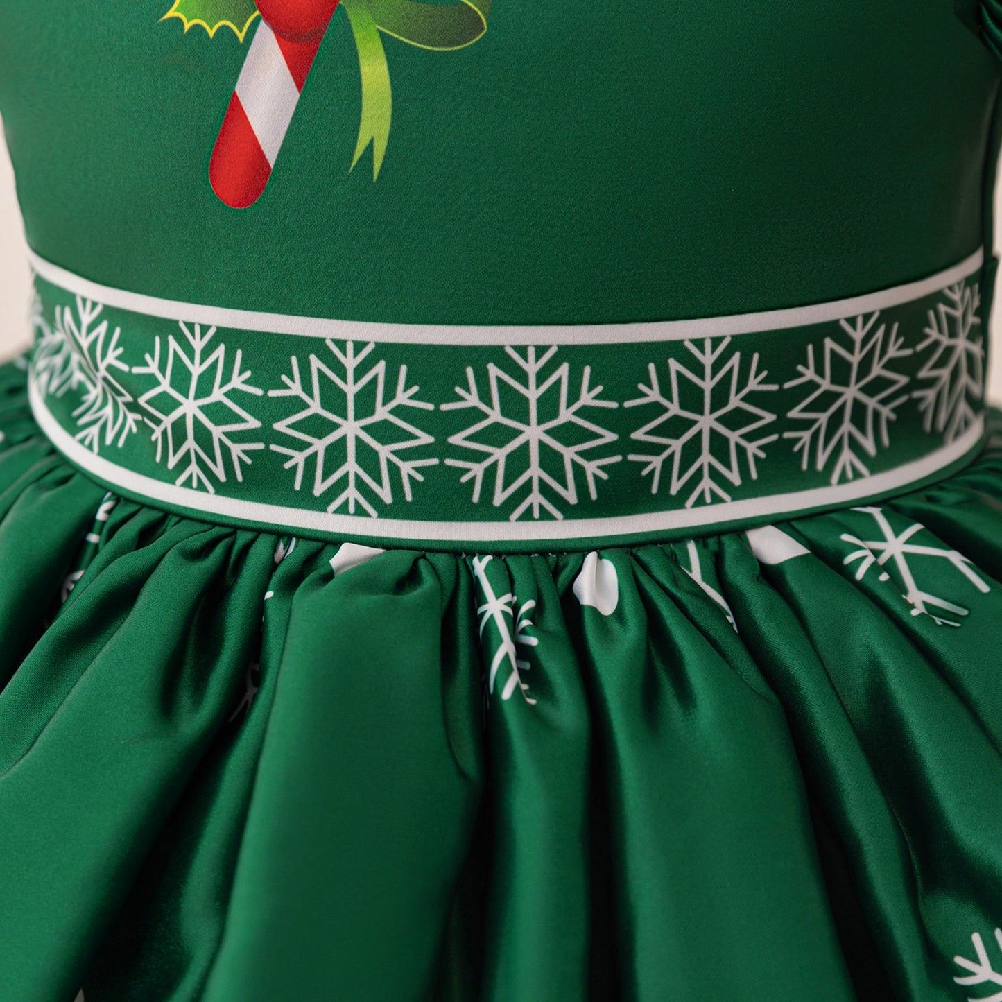 Candy Cane Holiday Dress for Baby Girls & Toddlers (6M–3T)