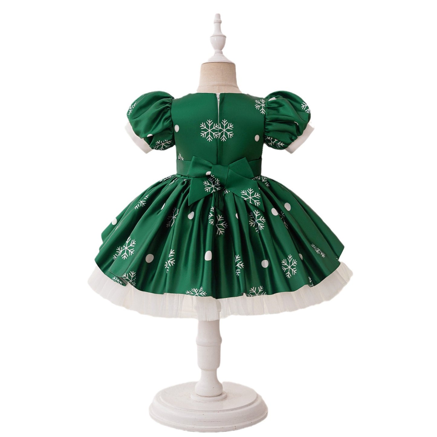 Candy Cane Holiday Dress for Baby Girls & Toddlers (6M–3T)