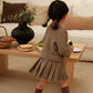French Style 2pc Coat Set,2T to 6T.