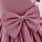 Stunning Princess Dress With Big Bow,Green/Pink/White,12M to 8T