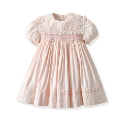 Blush Bloom Hand-Made Dress,12M-7T