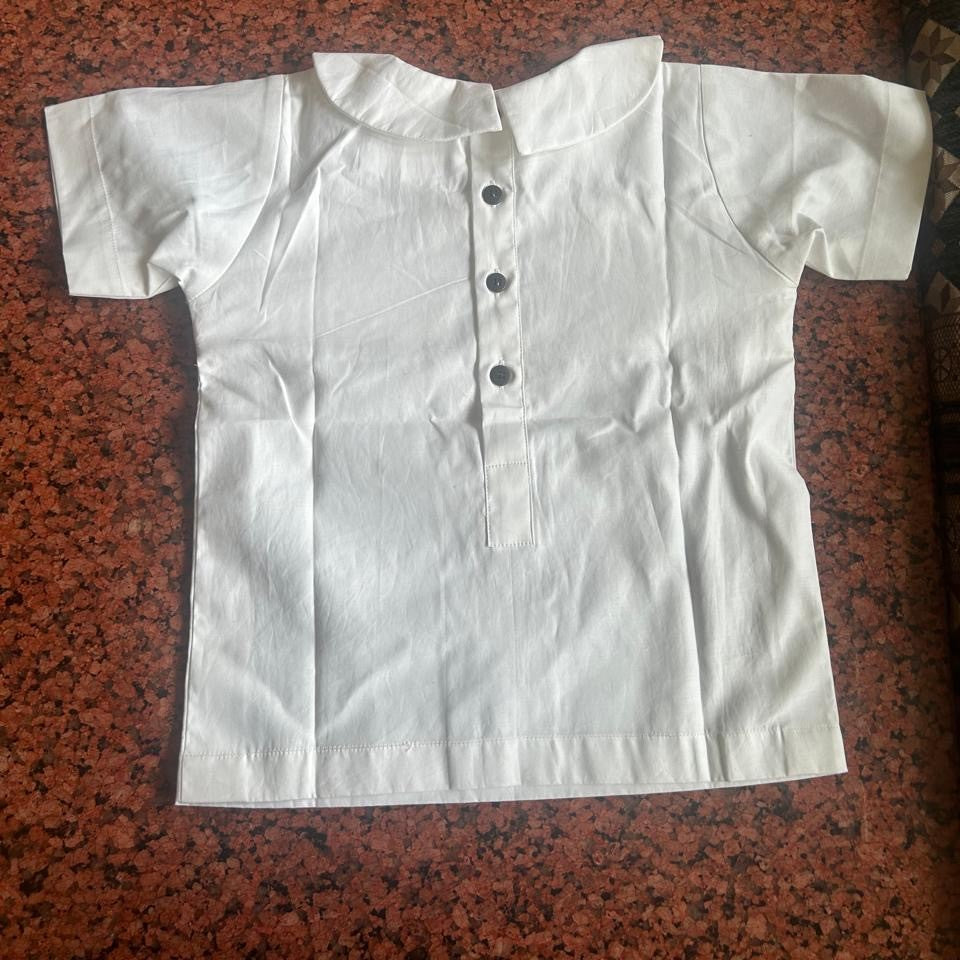 Handmade Boys’ Smocked Shirt & Shorts Set,6M to 6T.