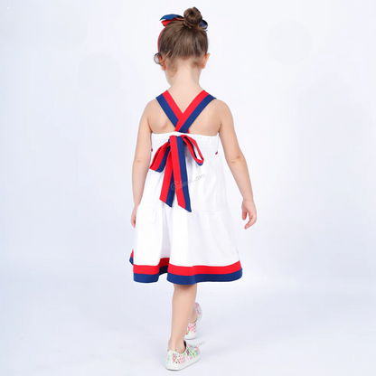 The Firework Bloom Smocked Dress,3M-8T