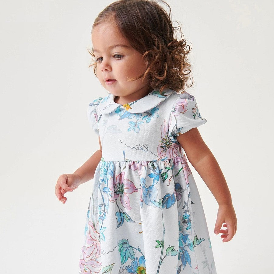 Beautiful Floral Dress,2T to 7T.